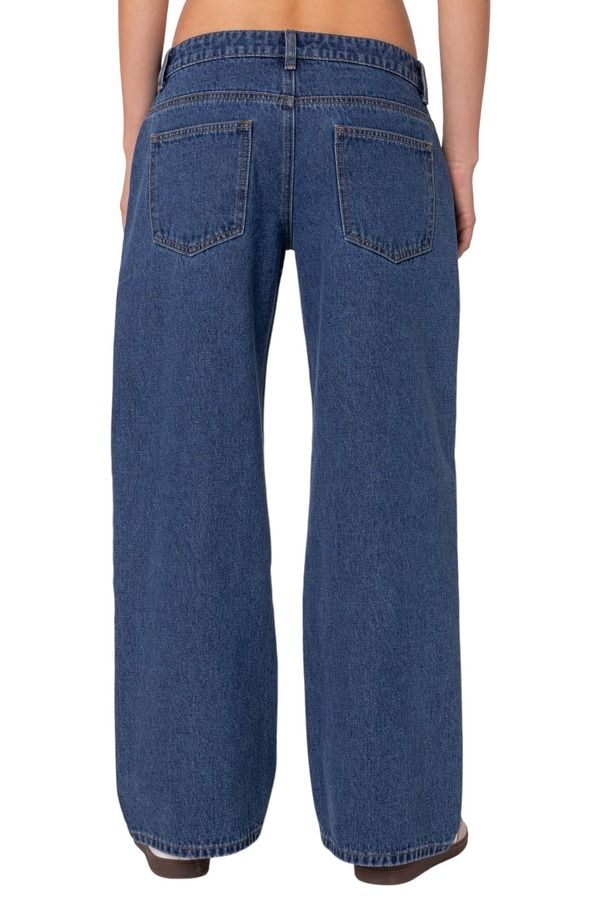 アディクテッド レディース ボトムス デニムパンツ ワイドレッグ ジーンズ EDIKTED Raelynn Washed Wide Leg Jeans BlueWashed ブルー アディクテッド レディース ボトムス デニムパンツ ワイドレッグ ジーンズ EDIKTED Raelynn Washed Wide Leg Jeans BlueWashed ブルー