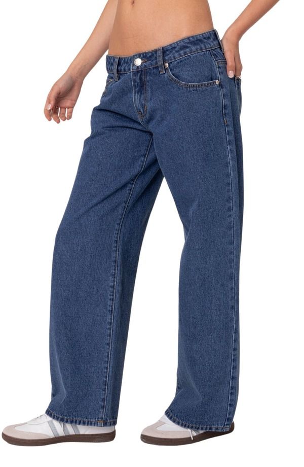 アディクテッド レディース ボトムス デニムパンツ ワイドレッグ ジーンズ EDIKTED Raelynn Washed Wide Leg Jeans BlueWashed ブルー アディクテッド レディース ボトムス デニムパンツ ワイドレッグ ジーンズ EDIKTED Raelynn Washed Wide Leg Jeans BlueWashed ブルー