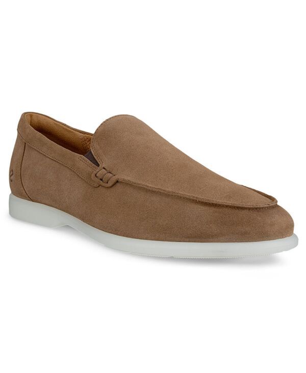 エコー メンズ シューズ スリッポン・ローファー Ecco Mens Metropole Verona SlipOn Loafers Camel Nubuck キャメル