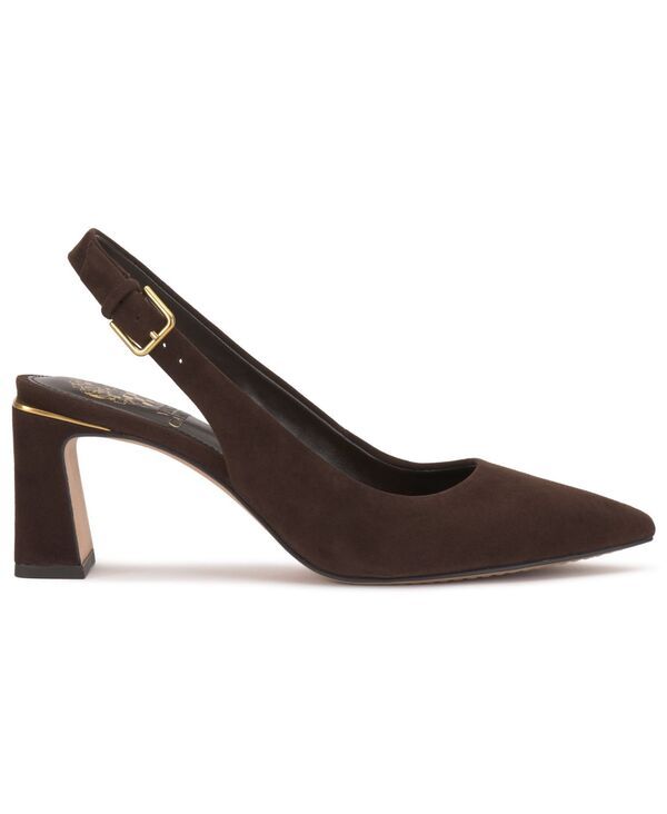 ヴィンスカムート レディース シューズ パンプス Vince Camuto Womens Hamden Slingback Pumps Brownie Suede ヴィンスカムート レディース シューズ パンプス Vince Camuto Womens Hamden Slingback Pumps Brownie Suede