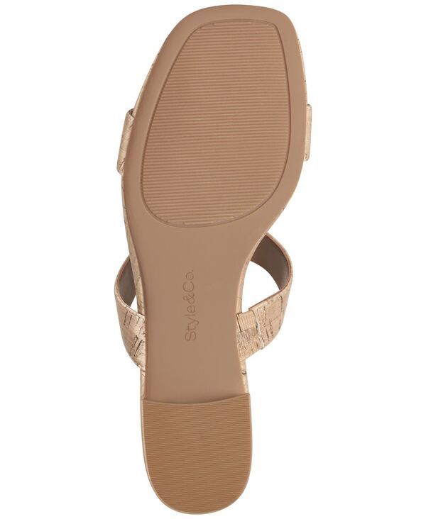 スタイルアンドコー レディース シューズ サンダル ヒール Style Co Victoriaa Double Band Block Heel Dressandals Created for Macy スタイルアンドコー レディース シューズ サンダル ヒール Style Co Victoriaa Double Band Block Heel Dressandals Created for Macy