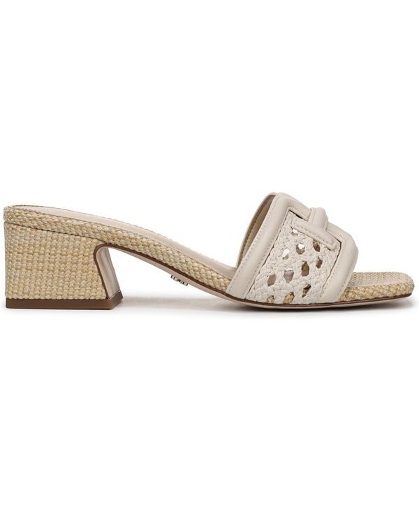サムエデルマン レディース シューズ サンダル ヒール Sam Edelman Womens Waylon BlockHeel Slide Sandals Modern Ivory Leather ア