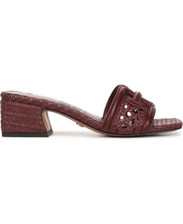 サムエデルマン レディース シューズ サンダル ヒール Sam Edelman Womens Waylon BlockHeel Slide Sandals Brick Brown Leather ブラ サムエデルマン レディース シューズ サンダル ヒール Sam Edelman Womens Waylon BlockHeel Slide Sandals Brick Brown Leather ブラ