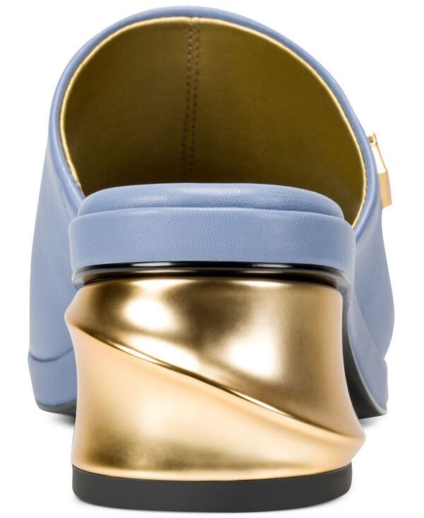 ダナ キャラン ニューヨーク レディース シューズ サンダル レザー Donna Karanew York Womens Tinley Leather Peep Toe Mules Tempest