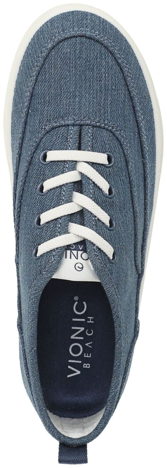 バイオニック レディース シューズ スニーカー Vionic Womens Cyan Sneakers Denim デニム