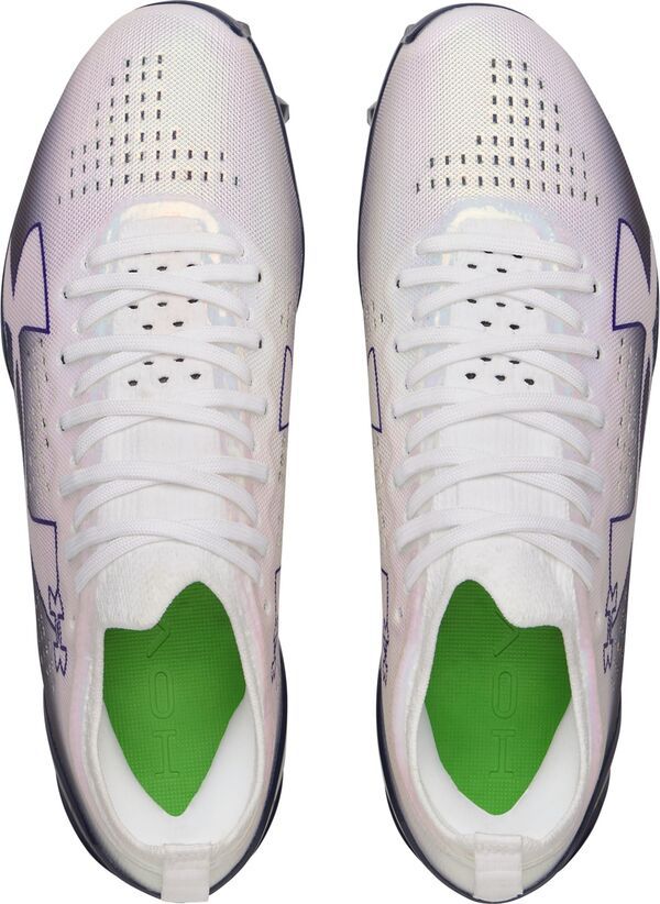 アンダーアーマー レディース シューズ スニーカー Under Armour Blur Pro Football Cleats WhiteNavy ホワイト アンダーアーマー レディース シューズ スニーカー Under Armour Blur Pro Football Cleats WhiteNavy ホワイト