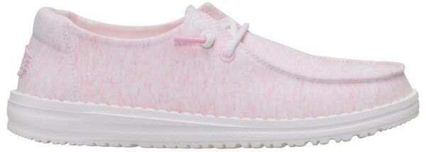 ヘイデュード レディース シューズ スニーカー ジャージー Hey Dude Womens Wendy Jersey Stretch Shoes Pink ピンク