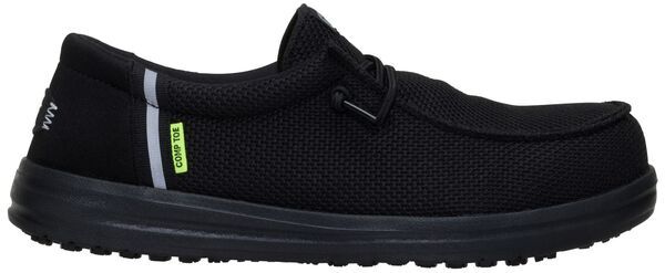 ヘイデュード レディース シューズ スニーカー Hey Dude Womens Wendy Work Composite Toe Shoes Black ブラック