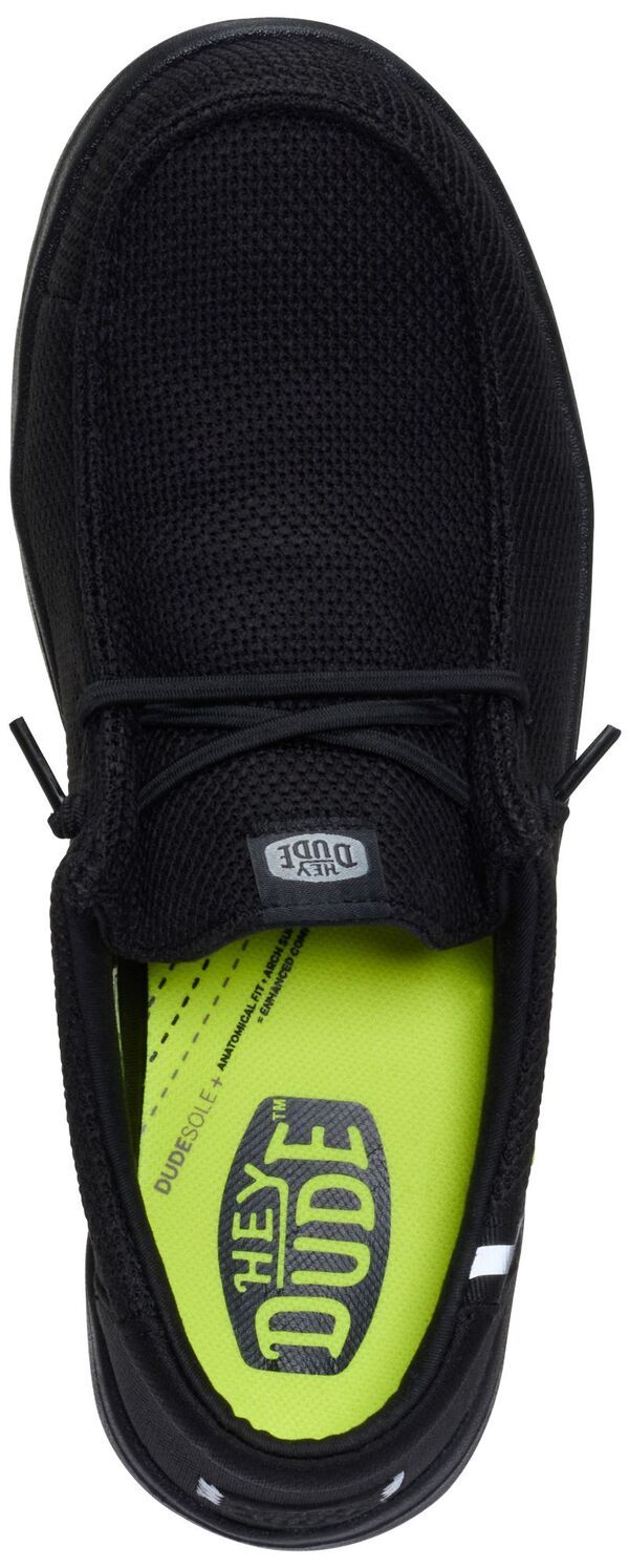 ヘイデュード レディース シューズ スニーカー Hey Dude Womens Wendy Work Composite Toe Shoes Black ブラック