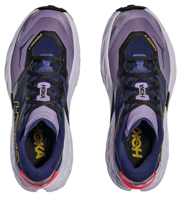 ホカオネオネ レディース シューズ スニーカー HOKA Womenspeedgoat 7 Trail Running Shoes Berry JamStarlight Glow