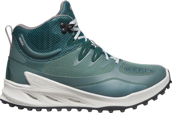 キーン レディース シューズ ブーツ・レインブーツ KEEN Womens Zionic Mid Waterproof Hiking Boots Dark Forest フォレスト