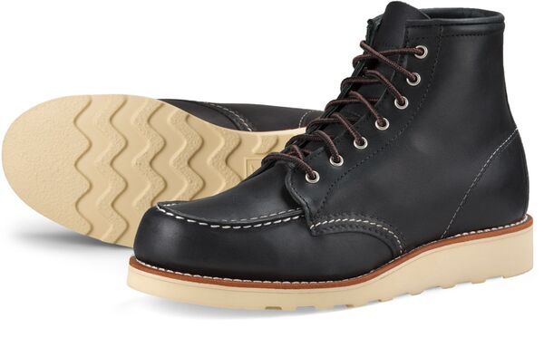 レッドウィング レディース シューズ ブーツ・レインブーツ Red Wing Womens Classic Moc Boots Black ブラック