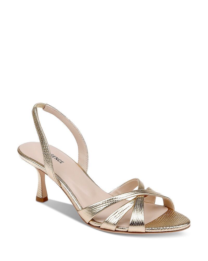 ラジャンス レディース シューズ サンダル LAGENCE Womens Colwill II Slingback Sandals Gold Lizard ゴールド