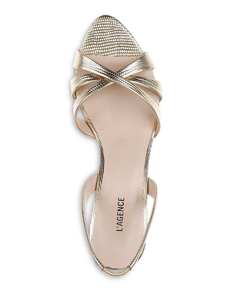 ラジャンス レディース シューズ サンダル LAGENCE Womens Colwill II Slingback Sandals Gold Lizard ゴールド ラジャンス レディース シューズ サンダル LAGENCE Womens Colwill II Slingback Sandals Gold Lizard ゴールド