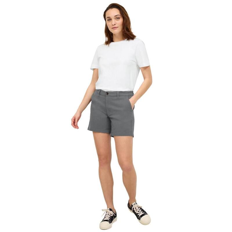 Ellos レディース ボトムス ハーフパンツ・ショーツ プラスサイズ ショートパンツ ellos Plusize Stretchino MidRise Shortslate スレート