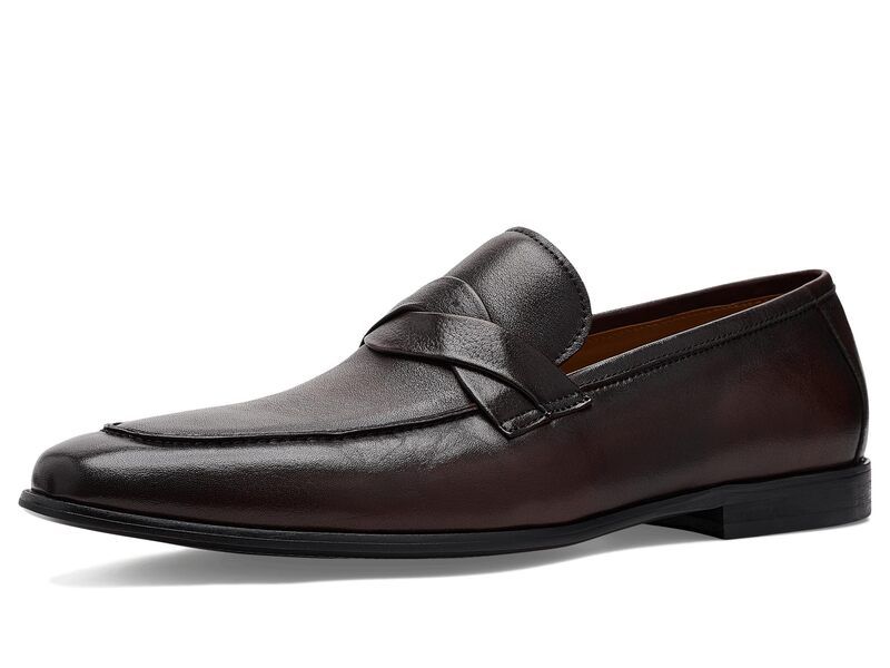 スティーブ マデン メンズ シューズ スリッポン・ローファー Steve Madden Chevoit Brown Leather ブラウン