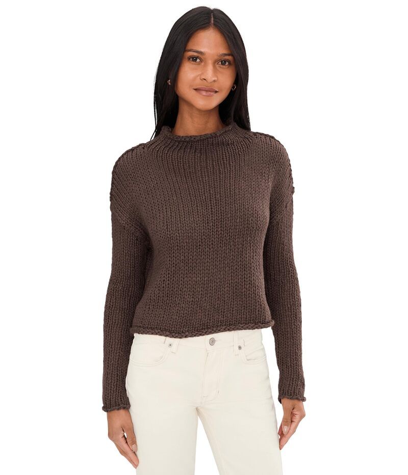 フリーピープル レディース アウター ニット・セーター Free People Opal Sweater Chicory Coffee コーヒー