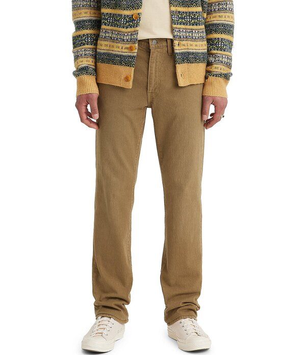 リーバイス メンズ ボトムス デニムパンツ ジーンズ LevisR 514 Straight Fit Flex Stretch Jeans British Khaki カーキ