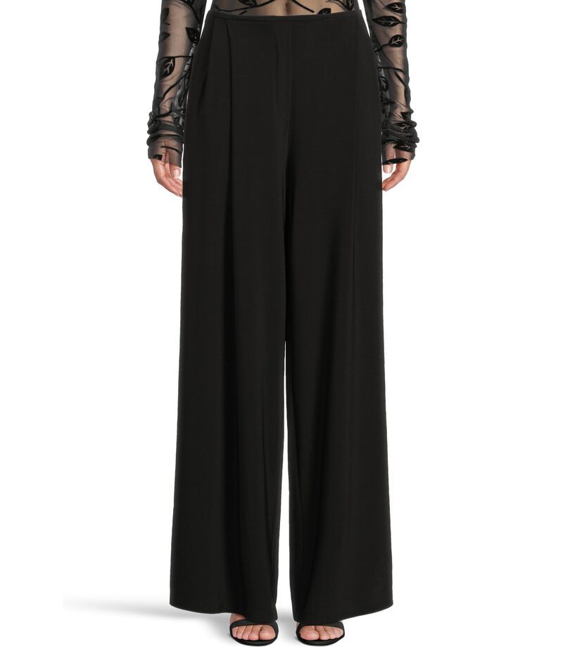 ノーマカマリ レディース ボトムス カジュアルパンツ Norma Kamali Mens Pleat Pants Black ブラック