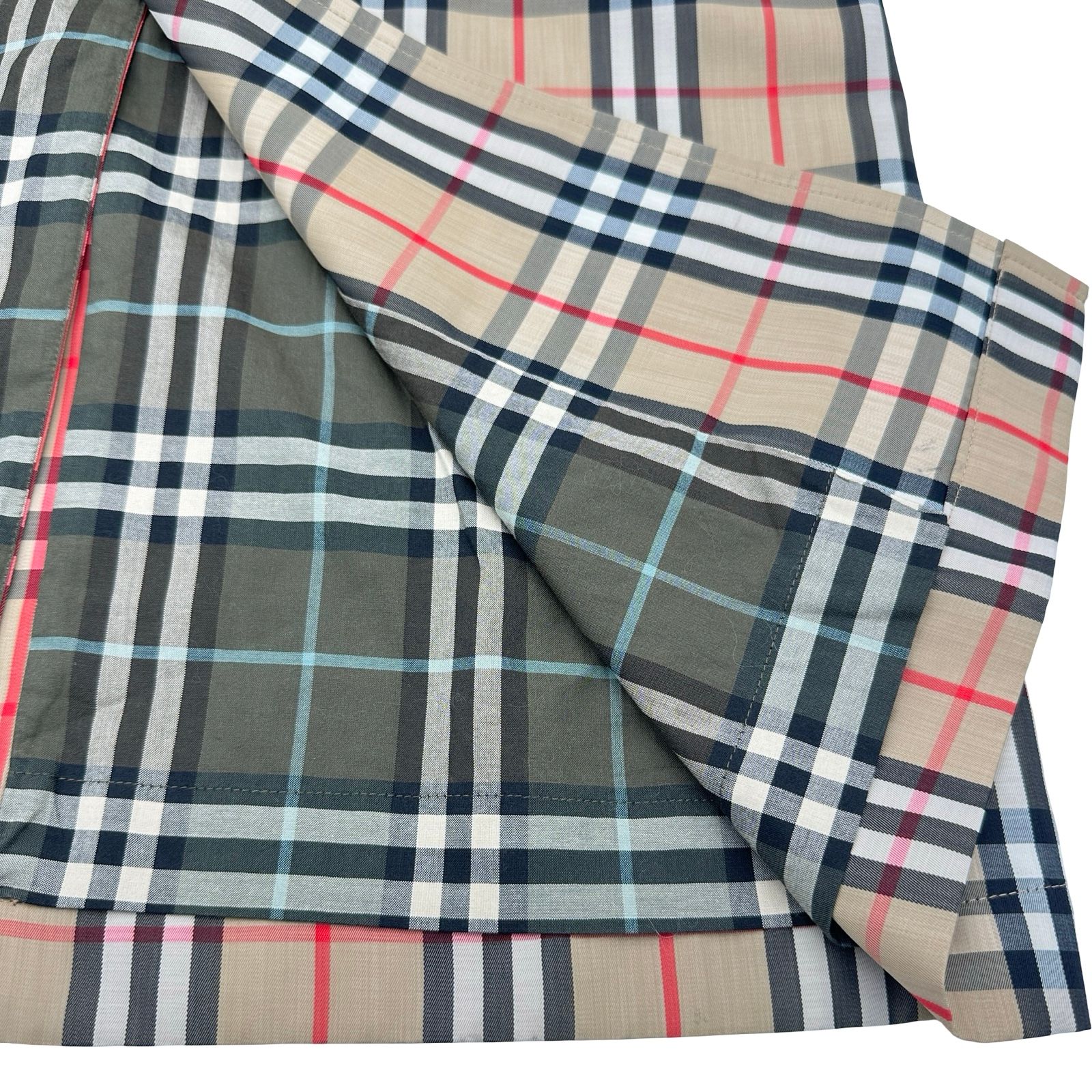 バーバリー BURBERRY チェック柄スプリングコート 8008846 ベージュ