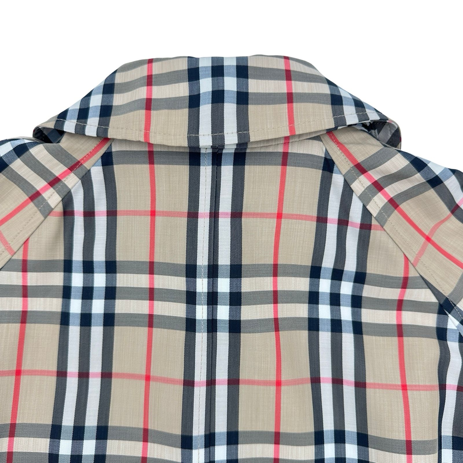 バーバリー BURBERRY チェック柄スプリングコート 8008846 ベージュ