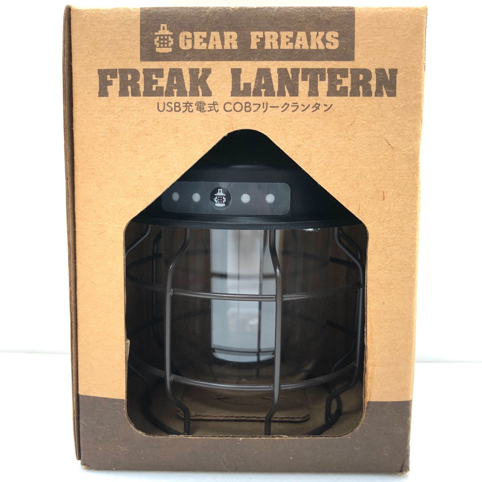 新品】GEAR FREAKS FREAK LANTERN USB充電式 COBフリークランタン 4個 