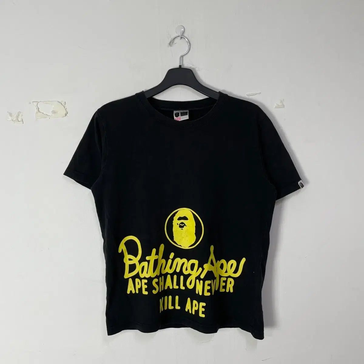 A BATHING APE グラフィック 半袖 Tシャツ ブラック