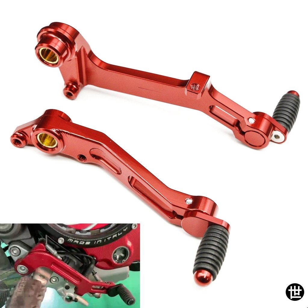 フットペダルシフトリアブレーキレバードゥカティ ムルティストラーダ 1200 / 1200S 2015-2017 / ムルティストラーダ 950 2017-2018用