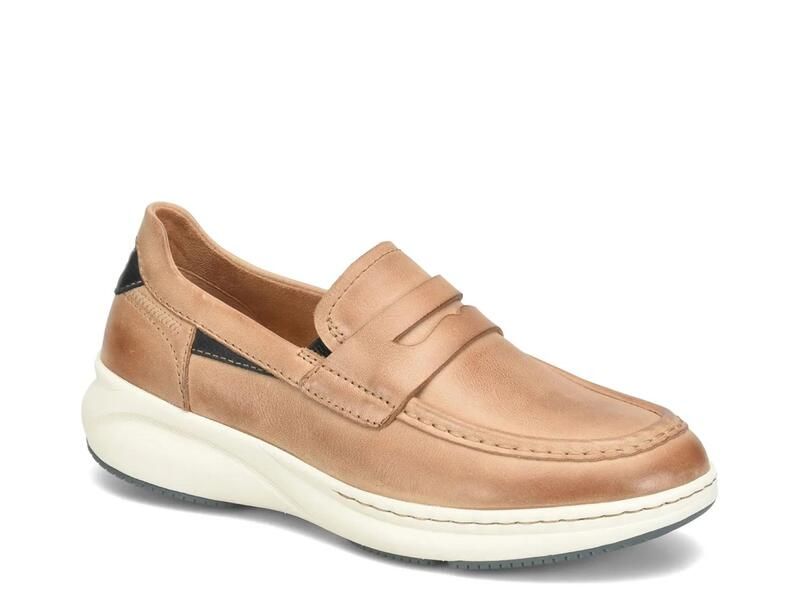 ボーン メンズ シューズ スリッポン・ローファー BornDavis Penny Loafer Taupe トープ