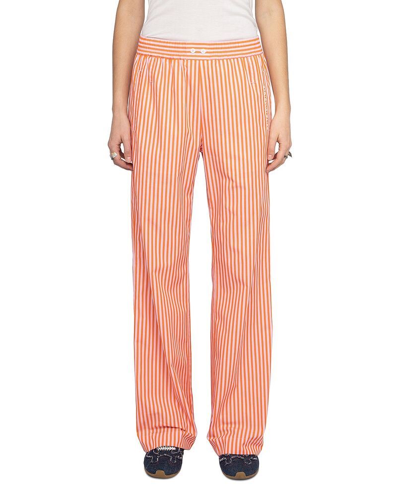 ザディグ エ ヴォルテール レディース ボトムス カジュアルパンツ Zadig Voltaire Poma Striped Pants Lady ストライプ
