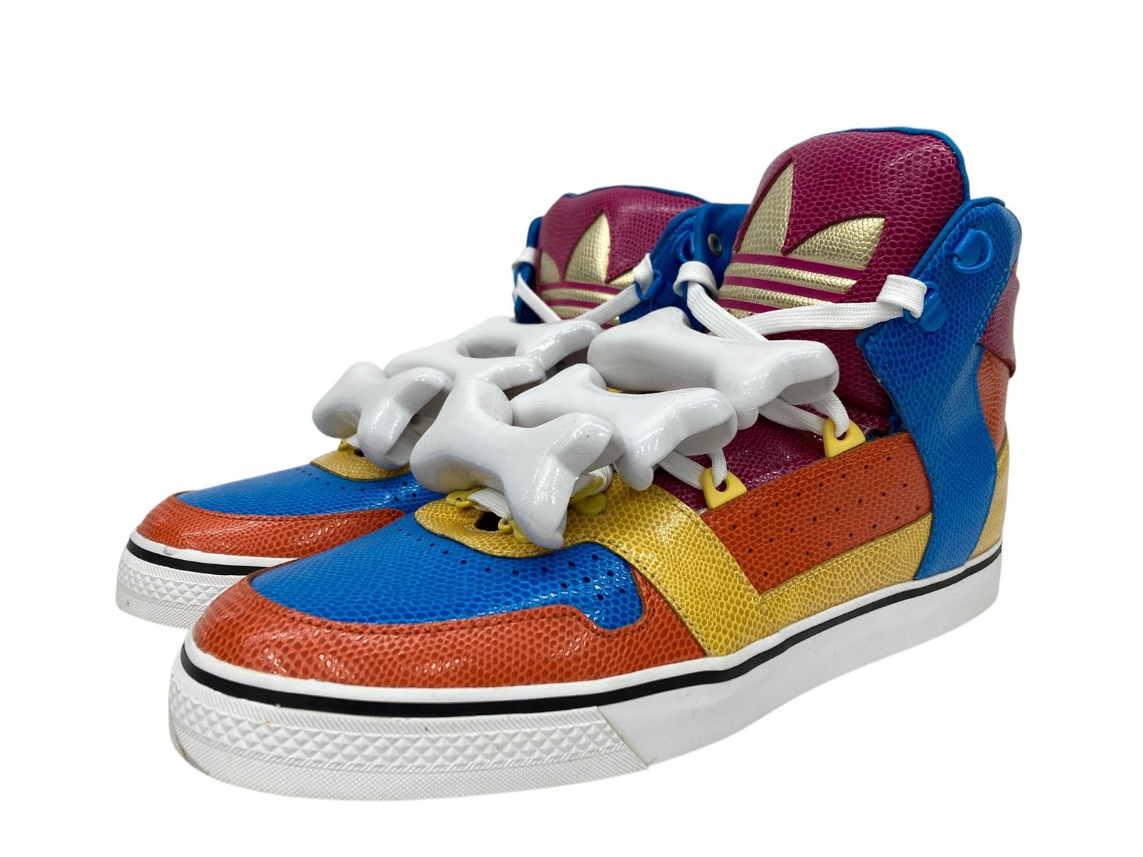 adidas Originals (アディダスオリジナルス) ×JEREMY SCOTT (ジェレミースコット) JS BONES MULTI ボーンズマルチ スニーカー D65207 28.5cm US10.5 マルチカラー メンズ/028