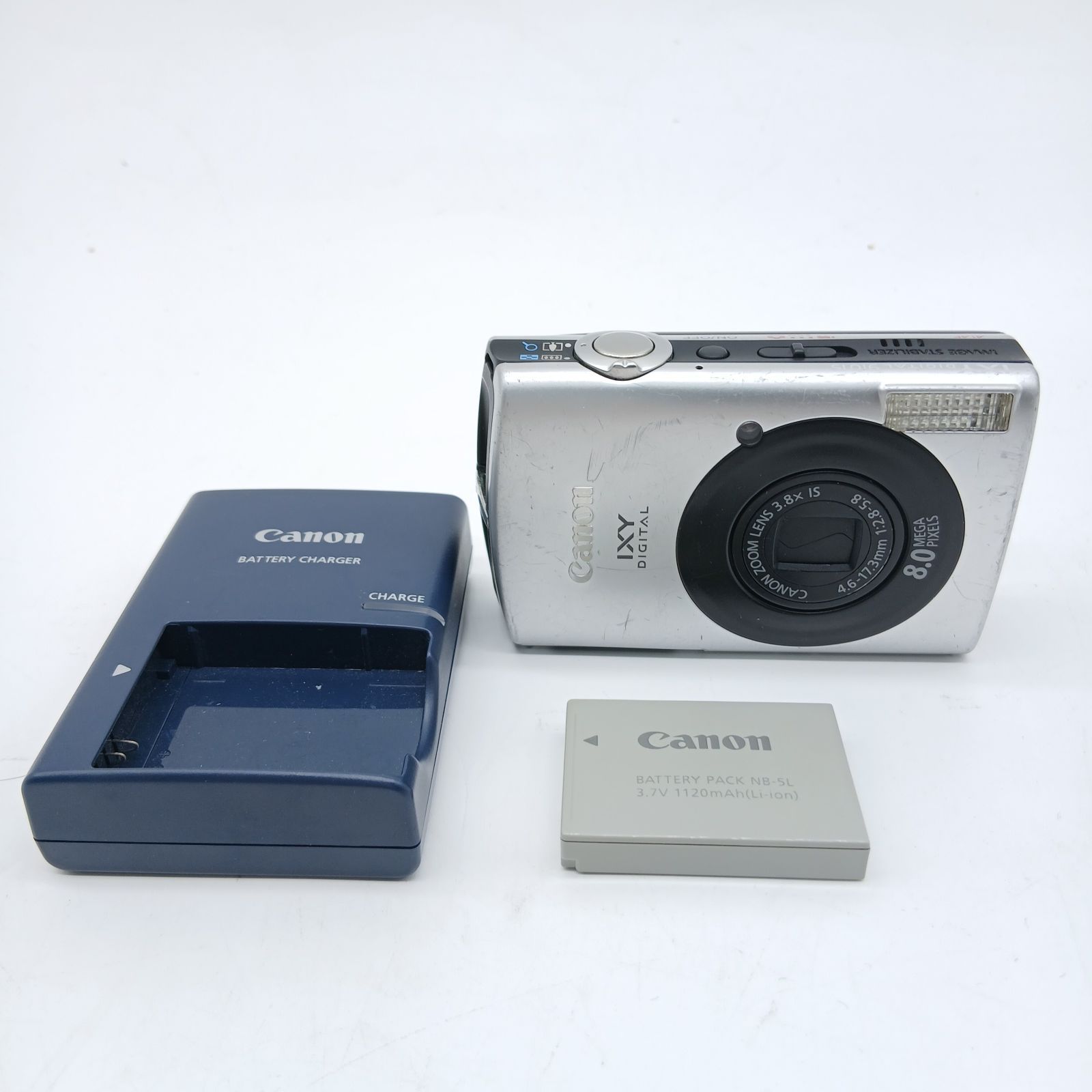 良品 ★ Canon IXY DIGITAL 910 IS シルバー デジタルカメラ