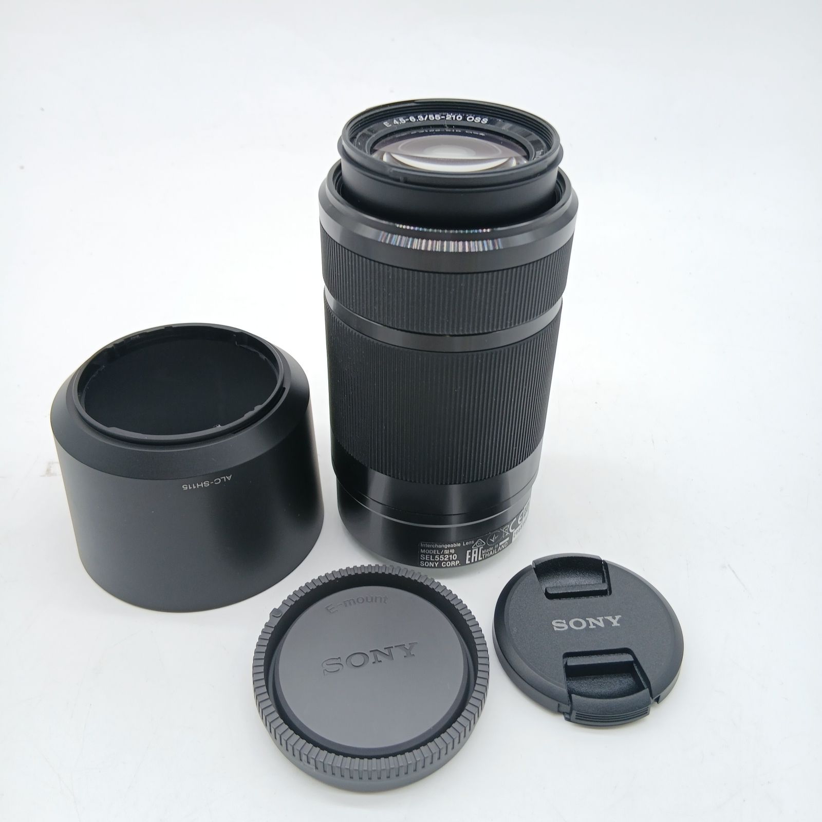 良品 ★ ソニー SEL55210 E 55-210mm F4.5-6.3 OSS ブラック デジタル一眼カメラα[Eマウント]用 標準ズームレンズ APS-C