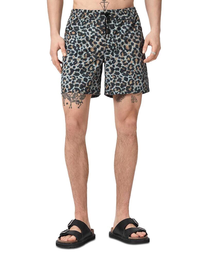 オールセインツ メンズ 水着 ハーフパンツ・ショーツ スリムフィット ショートパンツ ALLSAINTSilesia Slim Fit 67 Swim Shorts Clouded Grey グレー