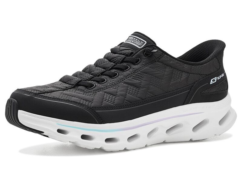 スケッチャーズ レディース シューズ スニーカー Skechers Performance Slipins Go Walk Glide Step 20 Cozy Walker Black ブラック