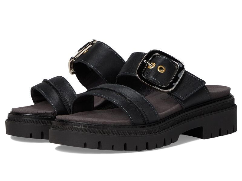 ナオト レディース アウター コート Naot Mulberry Black Shiny Lea ブラック
