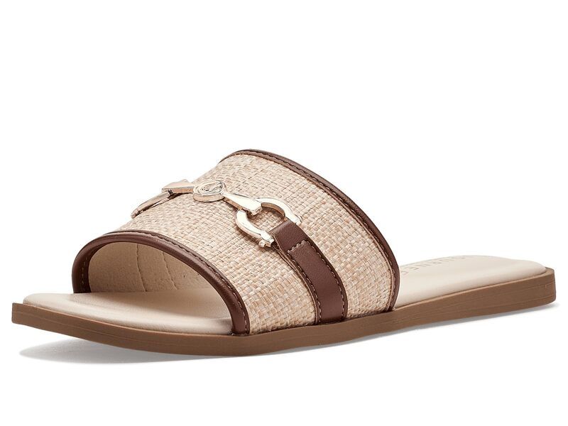 ジュルネ コレクション レディース シューズ サンダル Journee Collection PriyaWo Natural Cognac