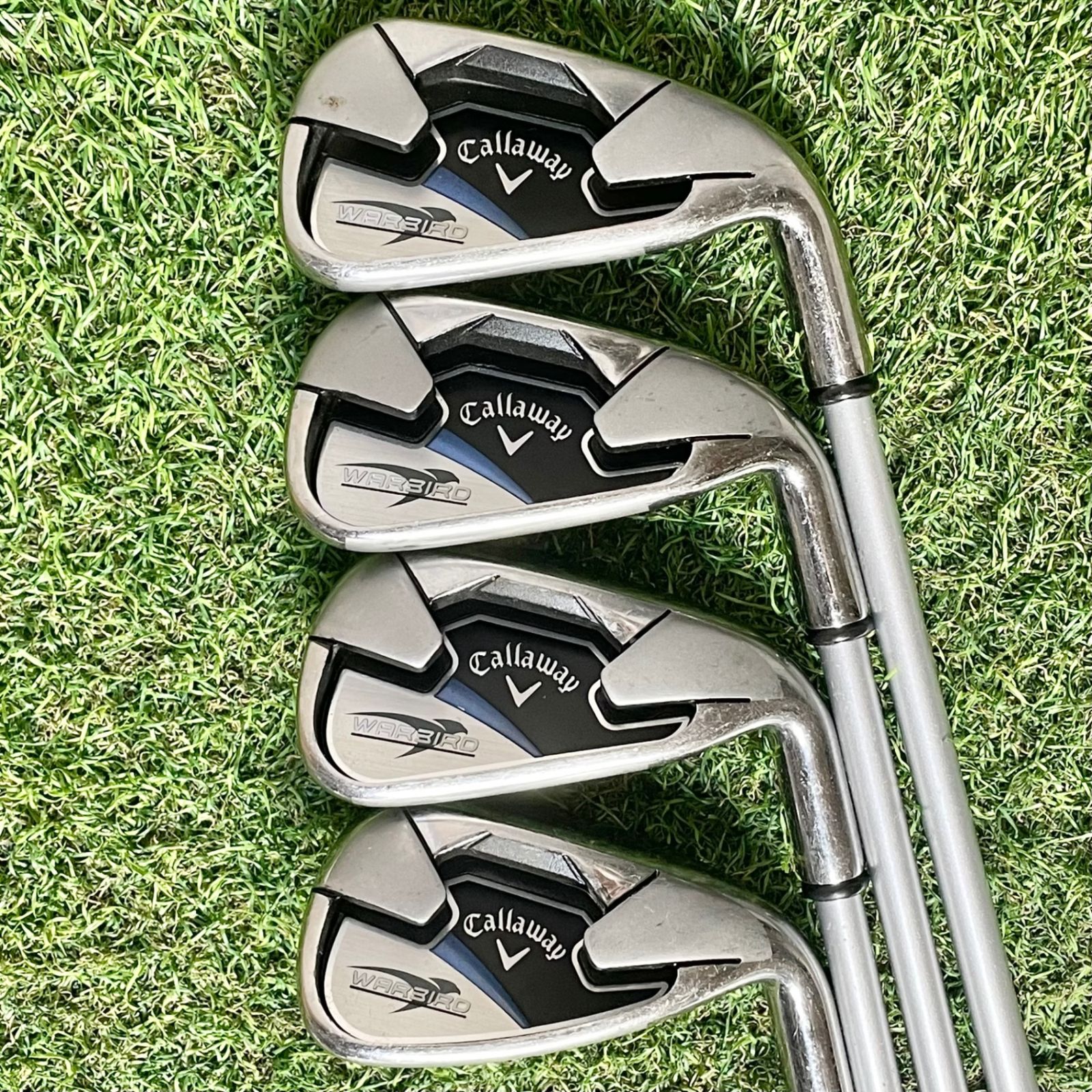 キャロウェイ ウォーバード 希少ブルー アイアンセット 7本 メンズ R 右 Callaway WARBIRD キャロウェイ ウォーバード 希少ブルー アイアン