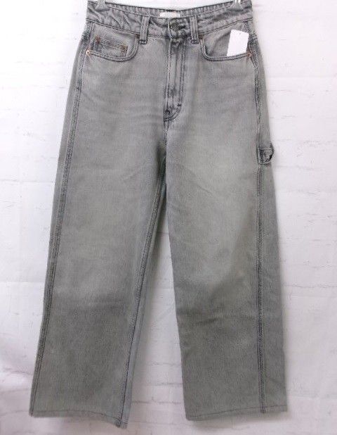 【中古】HAIKURE ﾊｲｸﾙ AP STUDIO別注 ﾍﾟｲﾝﾀｰﾃﾞﾆﾑﾊﾟﾝﾂ 24030587000610 ﾁｬｺｰﾙｸﾞﾚｰ ｻｲｽﾞ表記無し 991923163