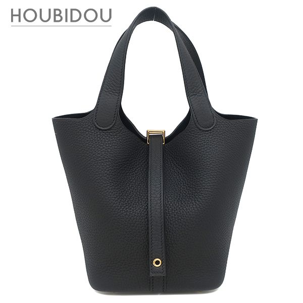 エルメス HERMES ハンドバッグ ピコタンロック 18 PM トリヨンクレマンス ブラック ゴールド金具 新品 未使用 黒 2025年製 K 【箱】【中古】 406,953円