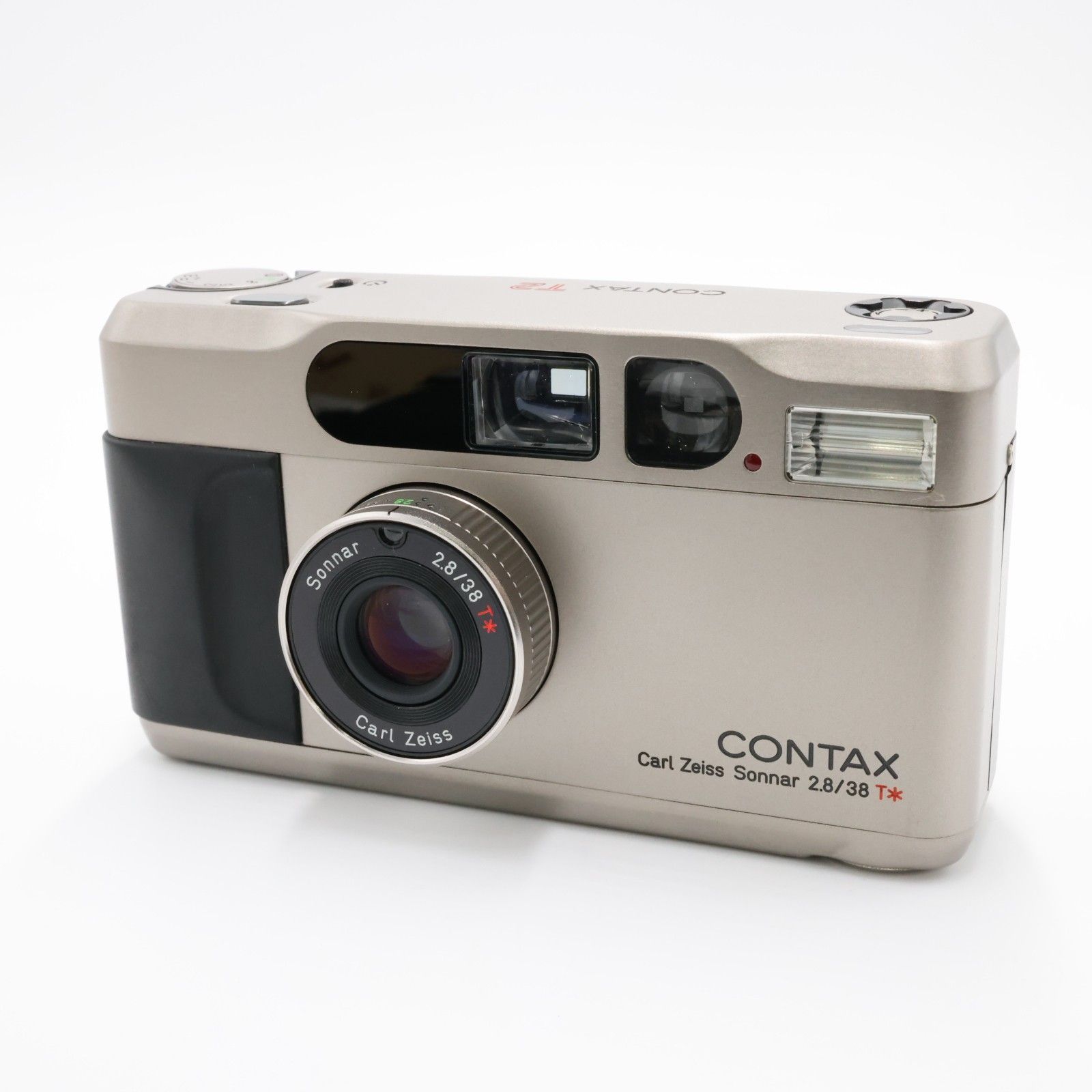 |中古ｰ優良品(現状)| CONTAX T2 チタン | Serial#:034700 コンパクトフィルムカメラ | 動作確認済ジャンク