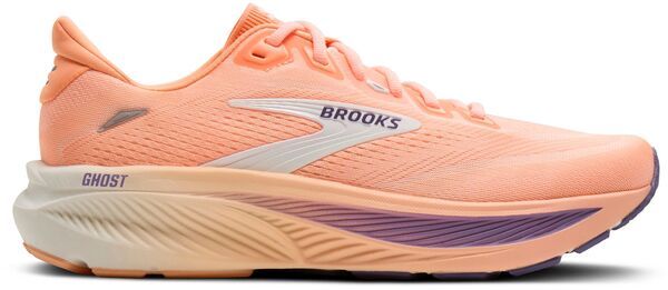 ブルックス レディース シューズ スニーカー Brooks Womens Ghost 18 Running Shoes PeachGrapeCoconut ピーチ