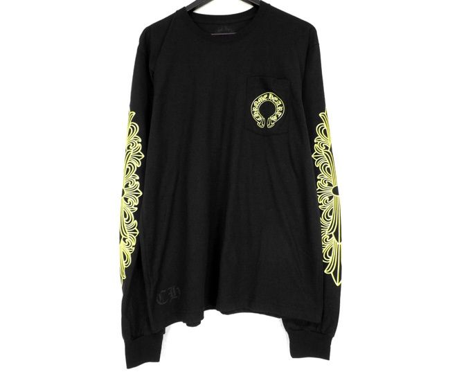 クロムハーツ CHROME HEARTS 【 CH L S 1 】 バック ホースシュー 袖
