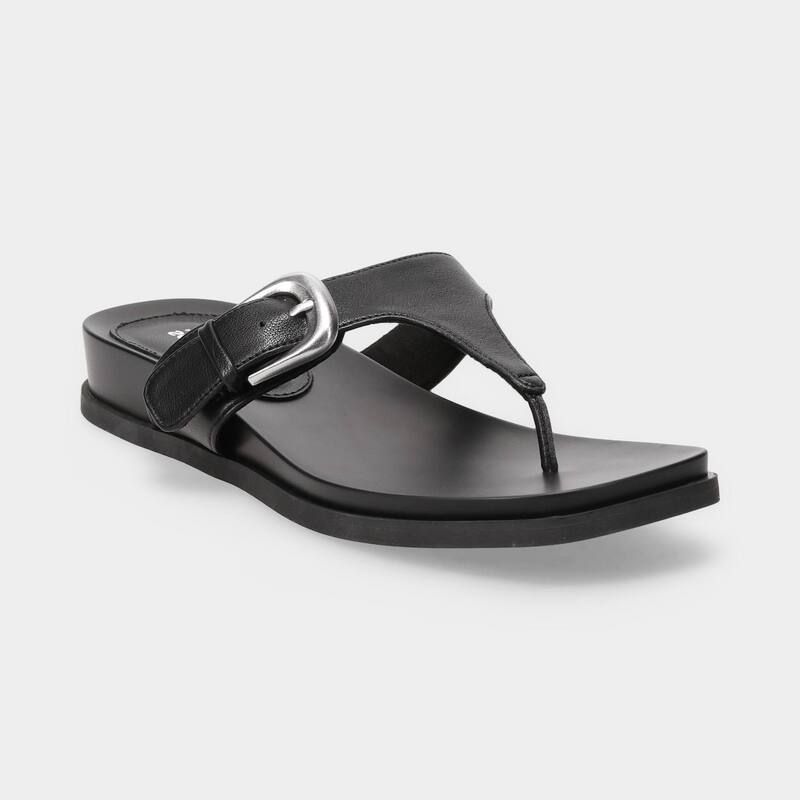 ソノマ レディース シューズ サンダル Sonoma Goods For Life Iown Womens Buckle Thong Sandals Black ブラック