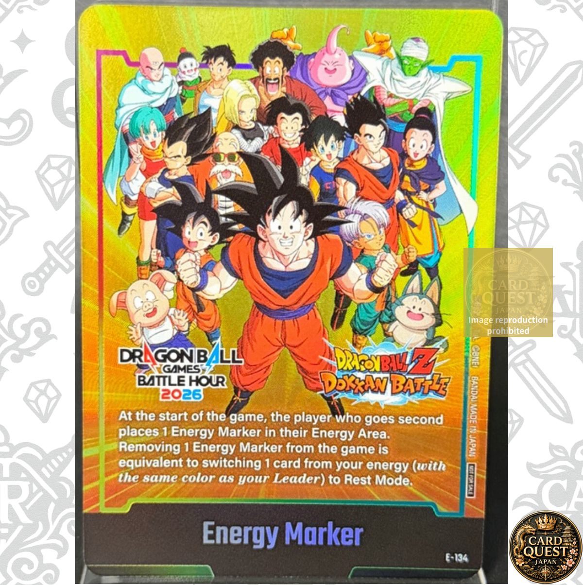 状態A】エナジーマーカー DOKKAN BATTLE(E-134)｜DRAGON BALL Games
