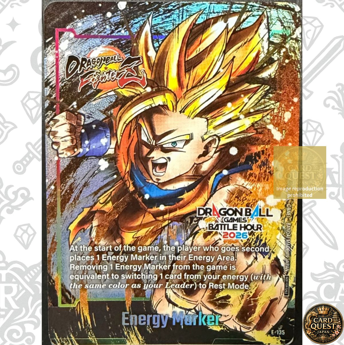 状態A】エナジーマーカー FighterZ(E-135)｜DRAGON BALL Games Battle