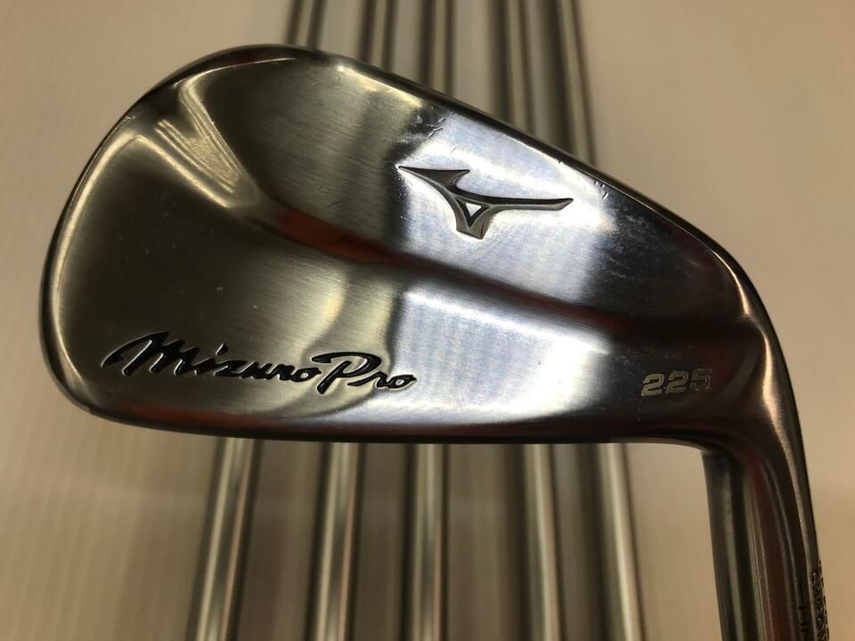 ミズノプロ 225 アイアン　6～P　5本セット　MCI　70S ミズノ Mizuno Pro 225 MCI 70 Sフレックス アイアンセット 中古【最短