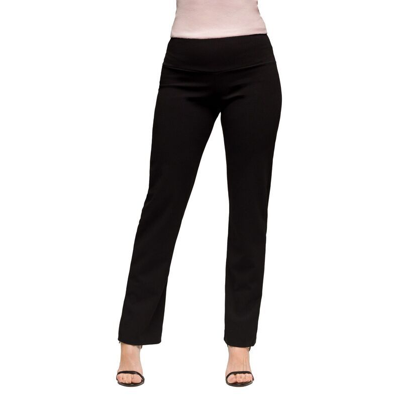 24 セブンコンフォート レディース ボトムス カジュアルパンツ ハイウエスト プチ マタニティ Petite Maternity 24Seven Comfort Apparel Essential