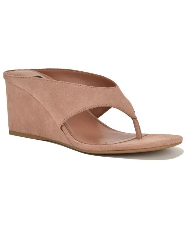 ナインウェスト レディース シューズ スリッポン・ローファー サンダル Nine West Womens Jadde SlipOn Wedge Sandals Taupe Almond トープ