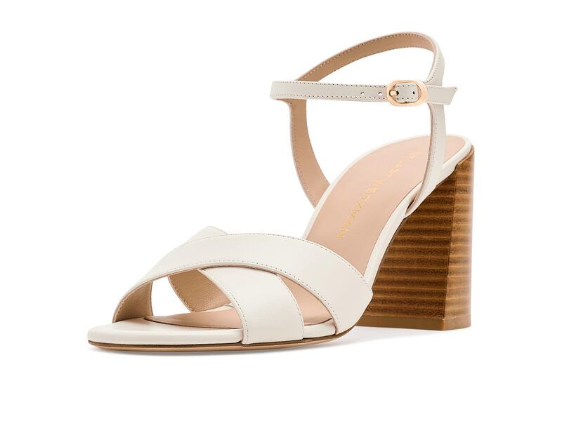 スチュアート ワイツマン レディース シューズ ヒール Stuart Weitzman Alyssa Block 85 CreamNew Camel クリーム
